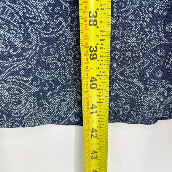 Rangriti Kurta Tunic Sz S Paisley Tencel Boho Indian Flare Sleeve Indie Lagom - Picture 8 of 12